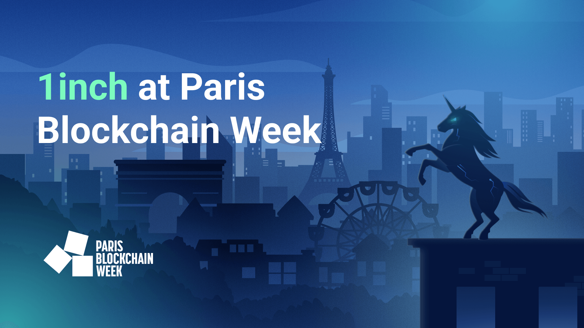 1inch to hit Paris Blockchain Week 2023