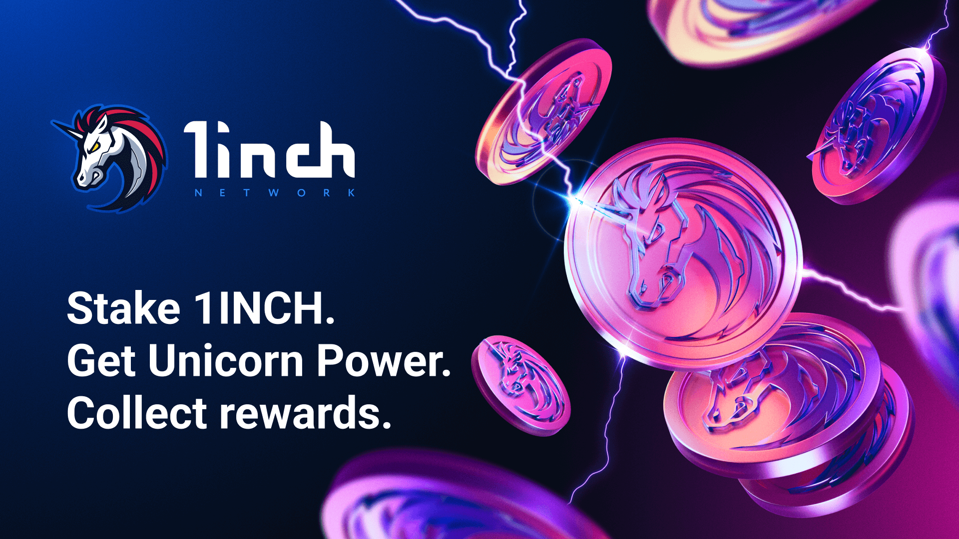 Staking 1INCH and delegating Unicorn Power: a source of rewards