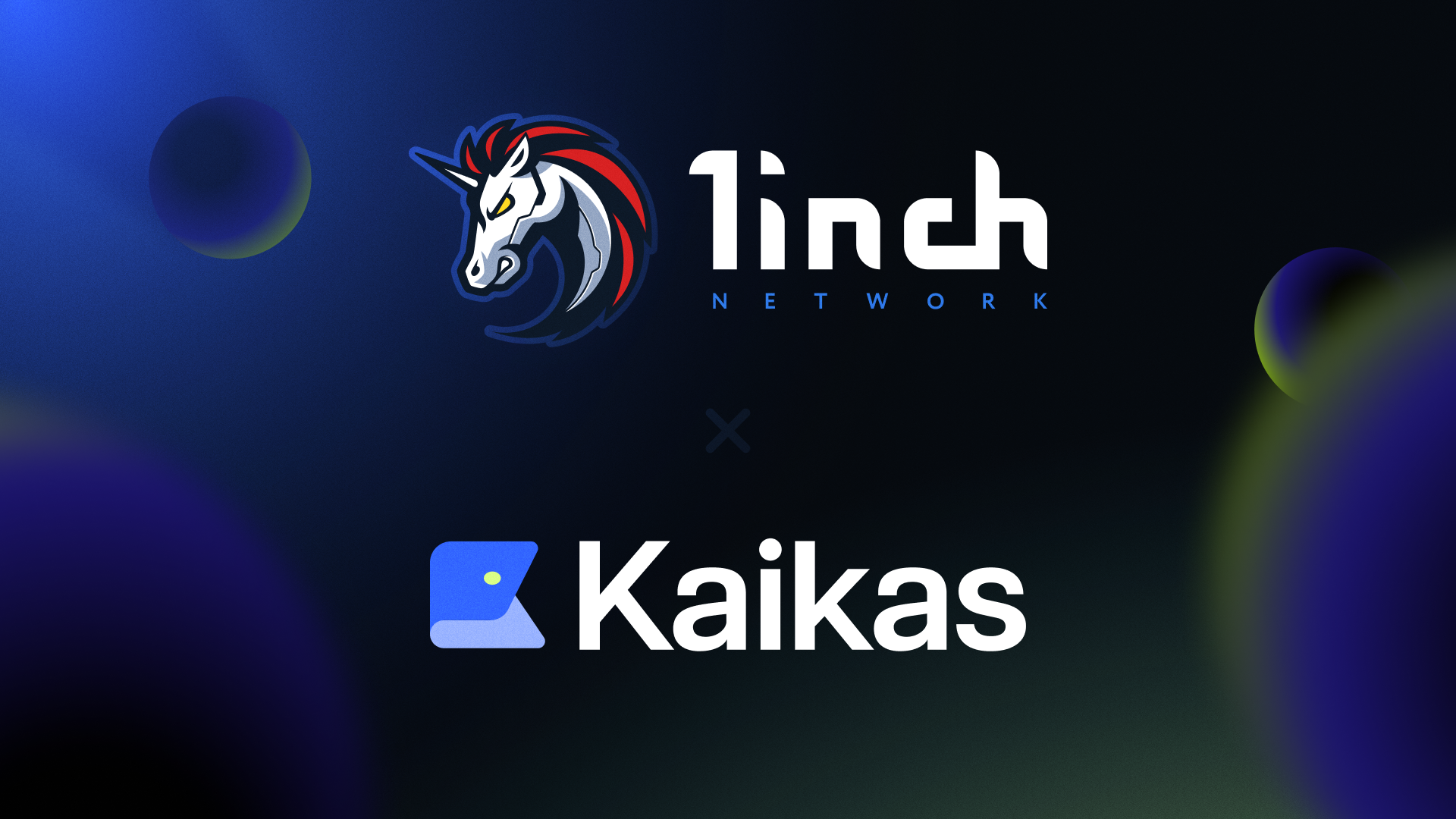 1inch integrates with Klaytn’s Kaikas wallet