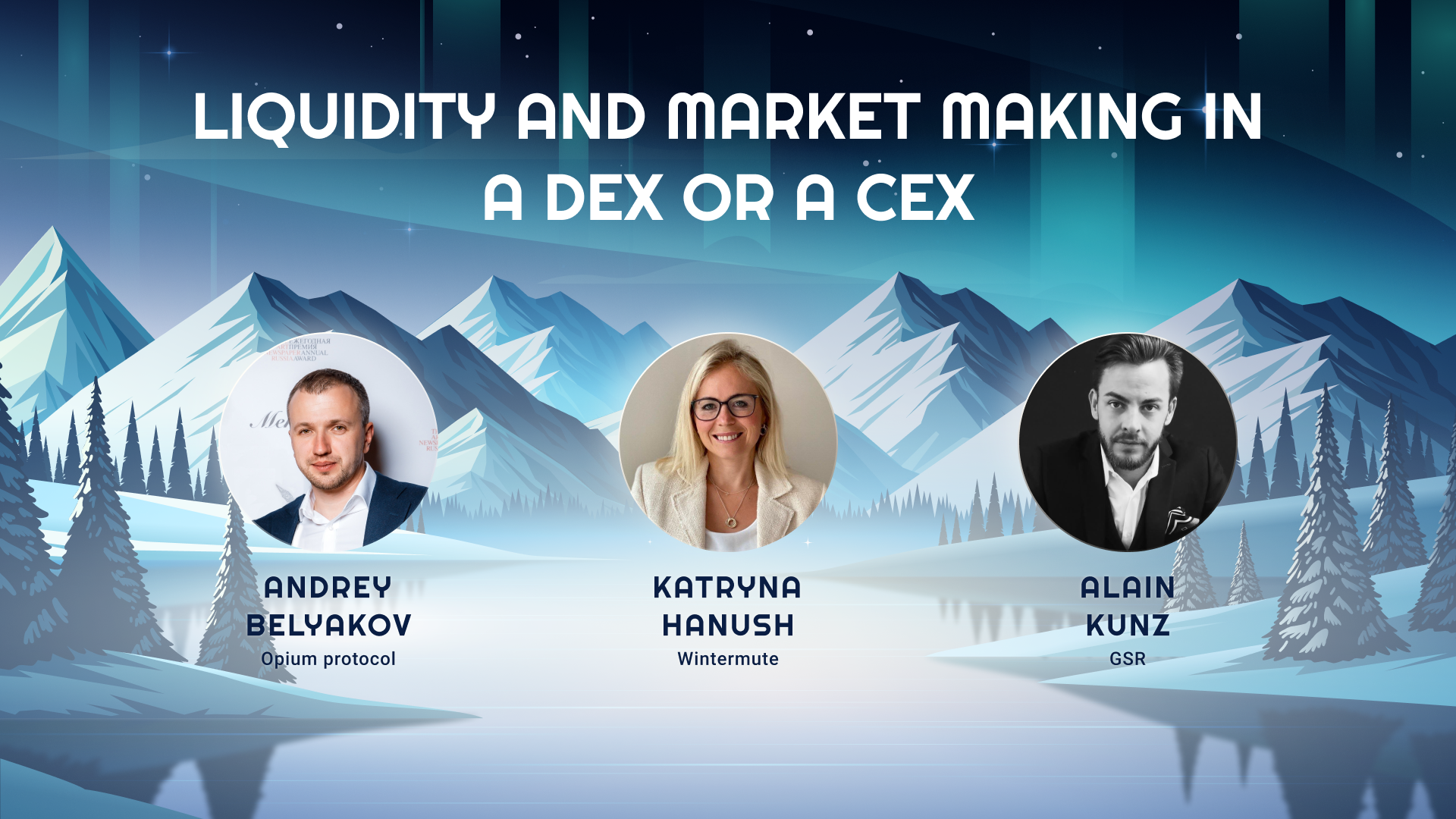 The 1inch Davos meetup: Liquidity and market making in a DEX or a CEX