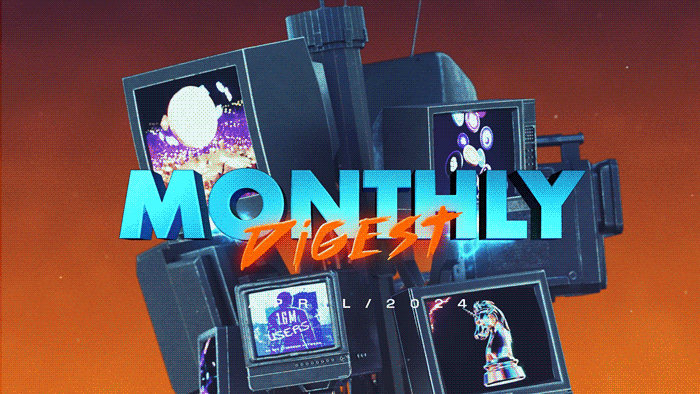 1inch monthly digest: April