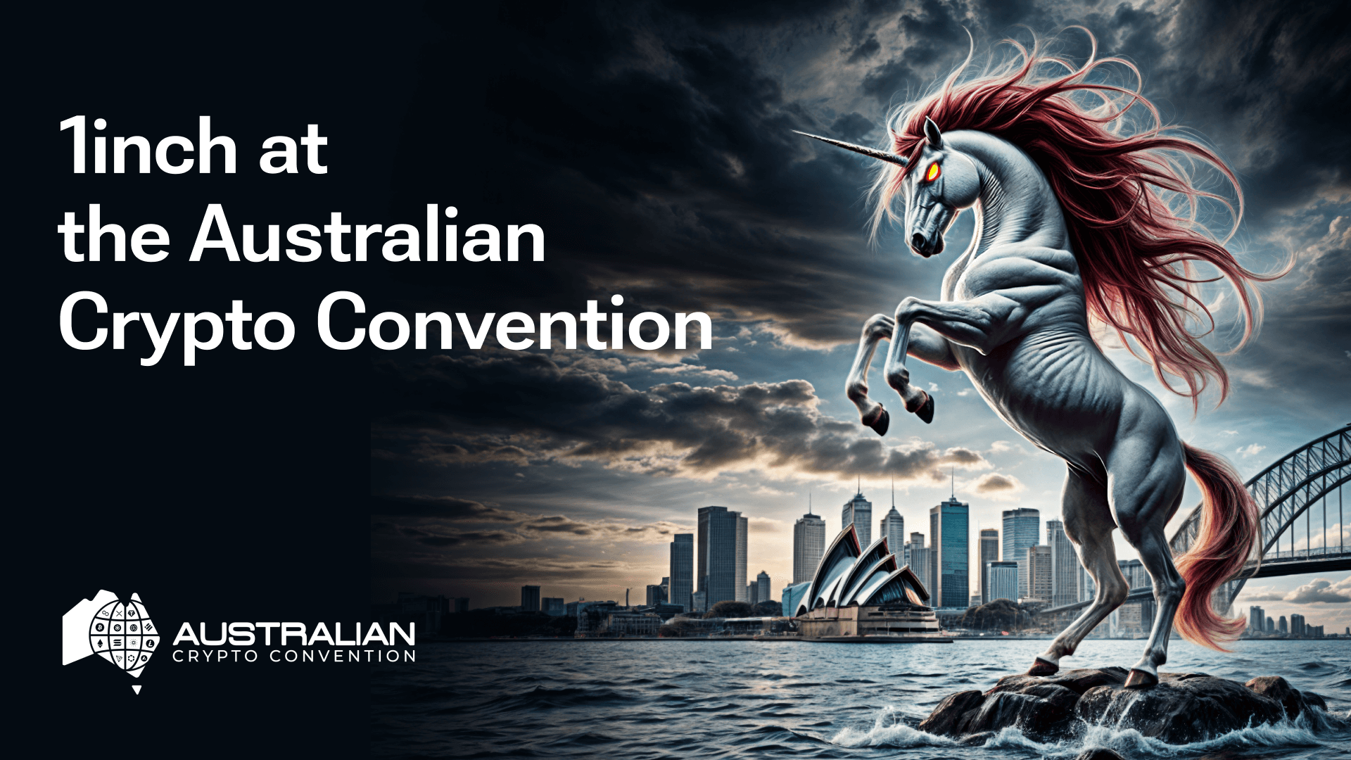 1inch to participate in the Australian Crypto Convention